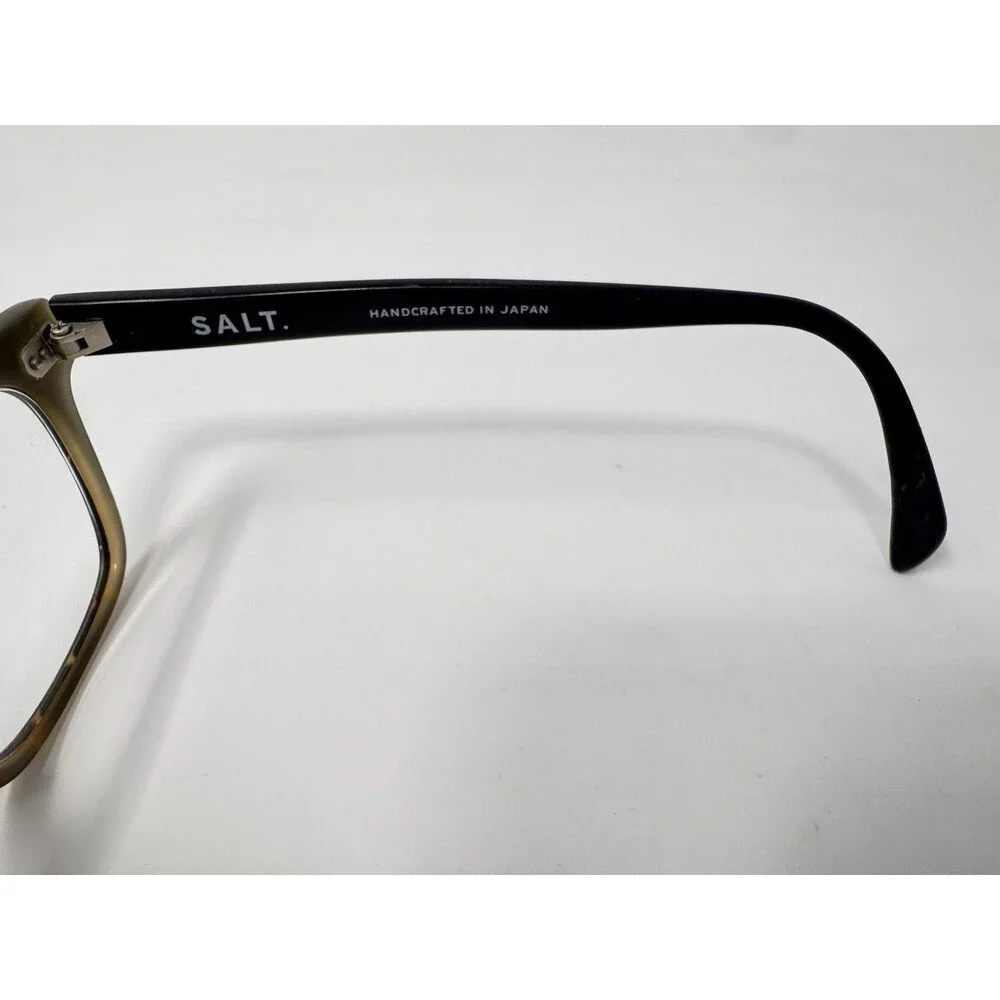 SALT Novak Eyeglass Frames Only 49-19-149 MBKH Handcrafted Japan Made Authentic